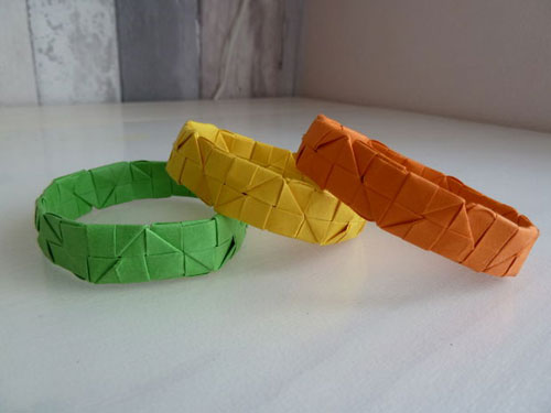 Origami aproce no laukumiem