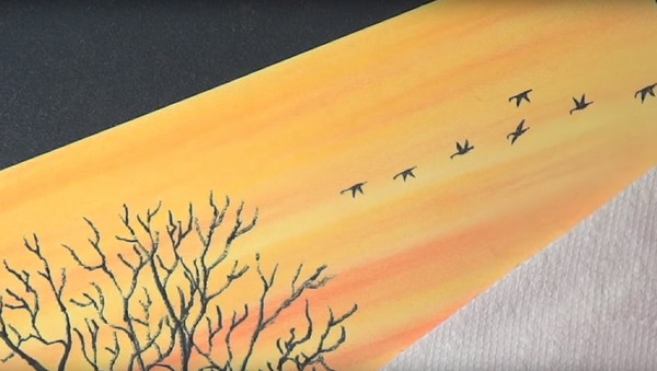Zīmējot tēmu "Rudens": meistarklases ar zīmuļiem un krāsām bērnudārzā un skolu 1-5 klases