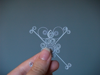 Quilling Ziemassvētku rotaļlietas
