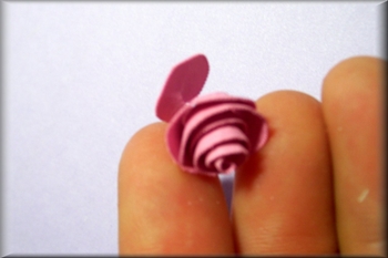 rožu quilling 