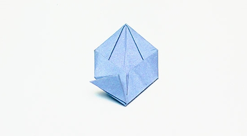 Kā padarīt origami ziedu ar savām rokām