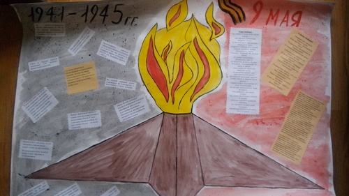 Stengazeta 9.maijā ar savām rokām - meistarklase ar fotogrāfijām un video