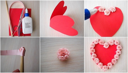Kā padarīt Valentīna ar savām rokām