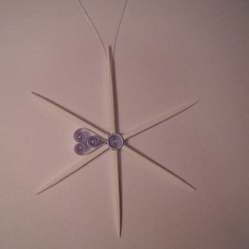 Quilling sniegpārsla