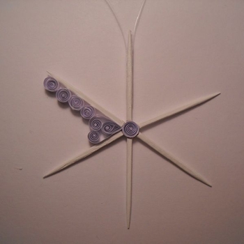 Quilling sniegpārsla