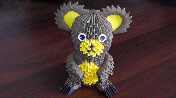 Moduļu Origami: Dzīvnieki - montāžas shēmas Moduļu Origami: Dzīvnieki - montāžas shēmas
