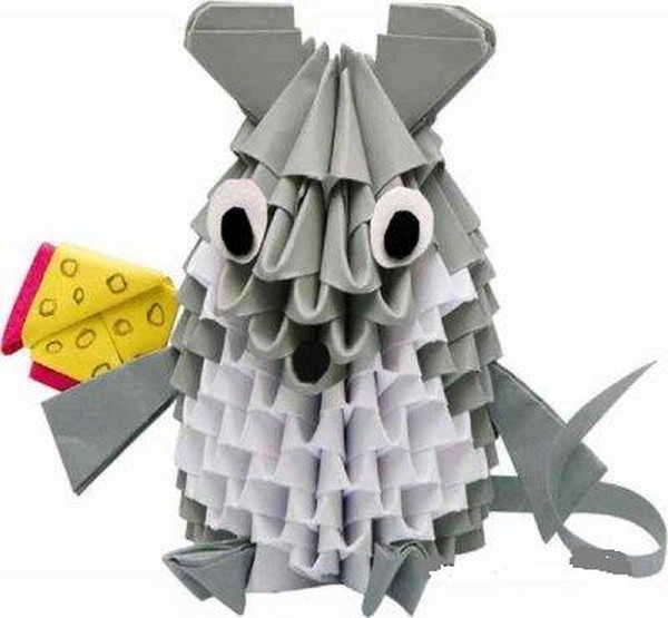 Moduļu Origami: Dzīvnieki - montāžas shēmas