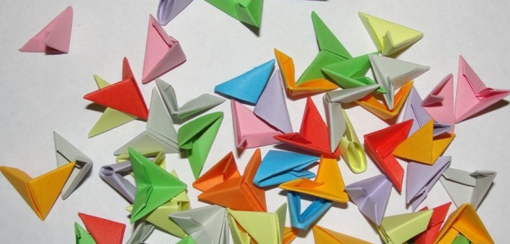 Moduļu Origami: Dzīvnieki - montāžas shēmas