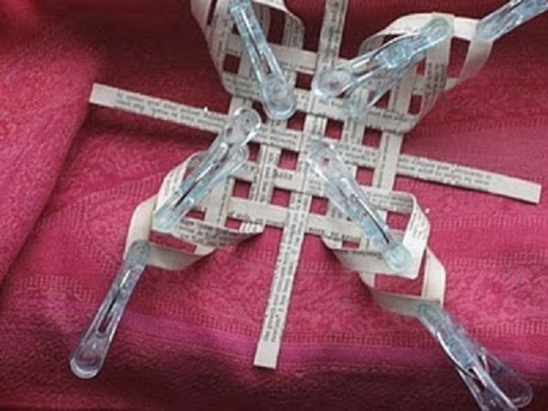 Skaistas sniega saites uz 2017. gada Jauno gadu ar savām papīra rokām - diagrammas un fotogrāfijas pakāpeniski. Meistarklases bērniem ar lielām ornamentu sniega kafijas metodēm