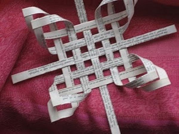 Skaistas sniega saites uz 2017. gada Jauno gadu ar savām papīra rokām - diagrammas un fotogrāfijas pakāpeniski. Meistarklases bērniem ar lielām ornamentu sniega kafijas metodēm