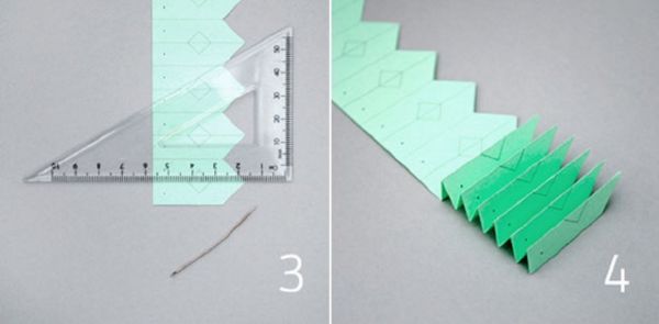 Skaistas sniega saites uz 2017. gada Jauno gadu ar savām papīra rokām - diagrammas un fotogrāfijas pakāpeniski. Meistarklases bērniem ar lielām ornamentu sniega kafijas metodēm