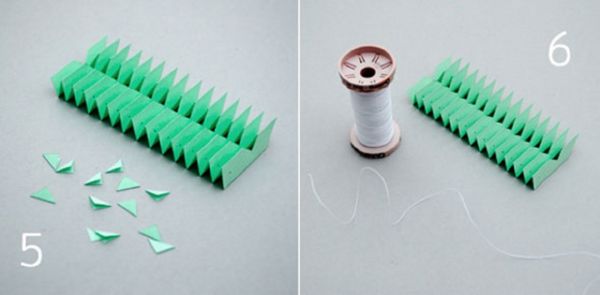 Skaistas sniega saites uz 2017. gada Jauno gadu ar savām papīra rokām - diagrammas un fotogrāfijas pakāpeniski. Meistarklases bērniem ar lielām ornamentu sniega kafijas metodēm