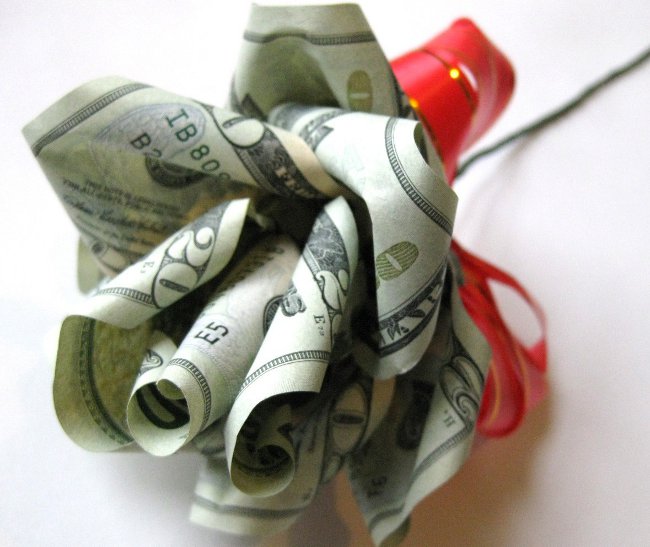 Origami naudas: Rose