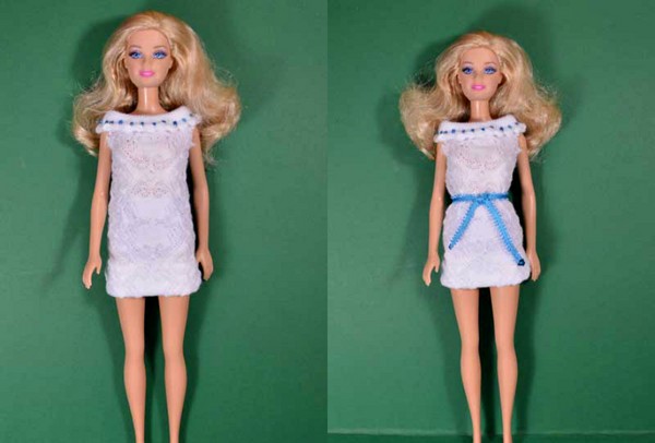 Kleitas Barbie rokām - modeļi un modeļi