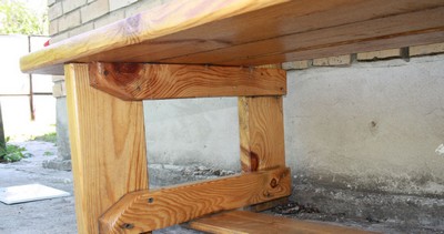 Dārza soliņš ar savām rokām