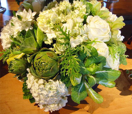 Sevis florists: 5 rudens pušķi ar dārzeņiem un augļiem