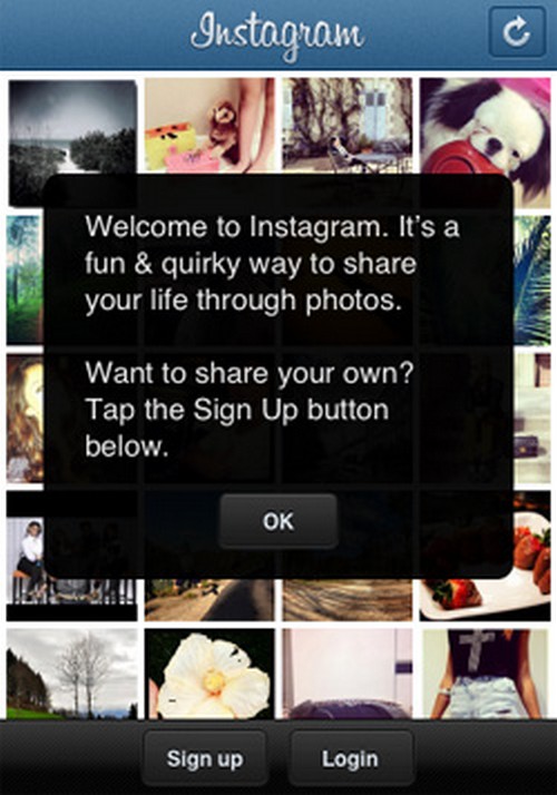 Norādījumi reģistrācijai Instagram