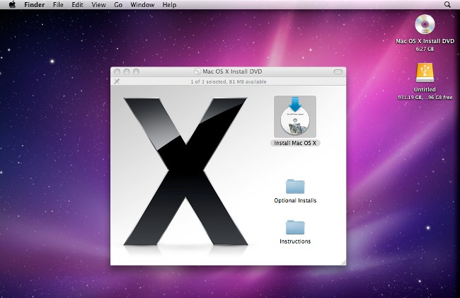 Kā instalēt Mac OS X