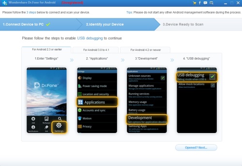 Kā atgūt svītrots sms