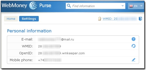 Kā papildināt Webmoney