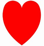 Valentīni ar savām rokām: piesaistiet GIMP sirdī