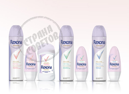 Rexona ādas kopšana Rexona ādas kopšana