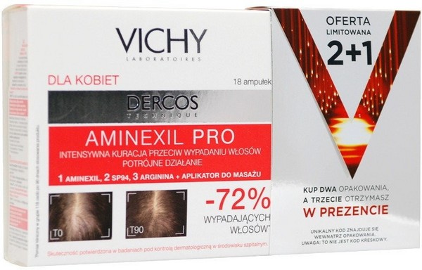 Dercos AMINEXIL SP94 Zāles pret matu izkrišanu MEN 12 ampulām Dercos AMINEXIL SP94 Zāles pret matu izkrišanu MEN 12 ampulām