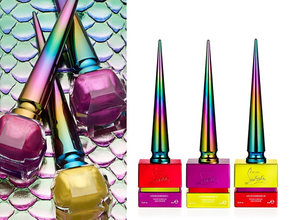 Glancēts, metālisks un varavīksne: lakricu kolekcija Christian Louboutin Loubichrome