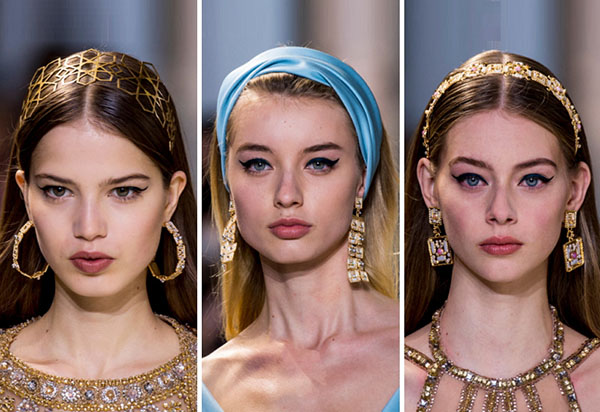Izsmalcinātas frizūras Haute Couture-2017