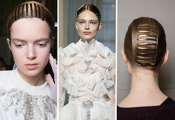 Izsmalcinātas frizūras Haute Couture-2017