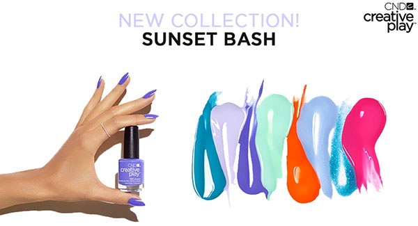 Vasaras sprādziens no CND: lakas Creative Play Sunset Bash
