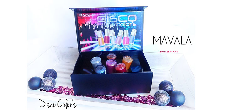 Svētku svētki Mavala Disco Color krāsu kolekcijā