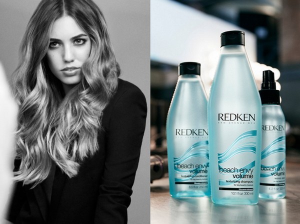 Maksimālais apjoms: jauni produkti matu kopšanai Redken Beach Envy & High Rise