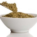 Henna maska ​​matu stiprināšanai