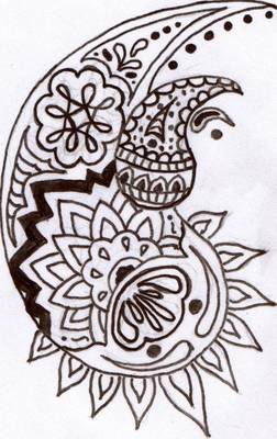 Mehendi mājās