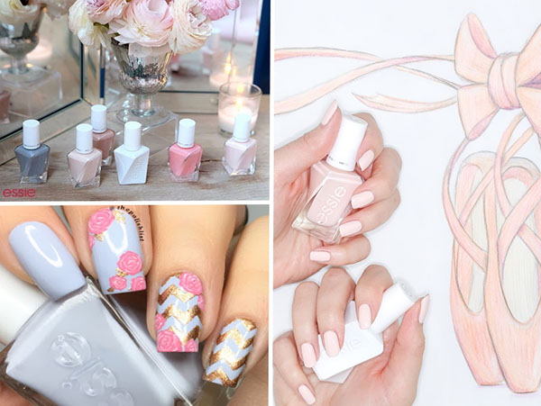 Pastels manikīrs: laku kolekcija Essie Gel Couture Ballet Nudes 2017