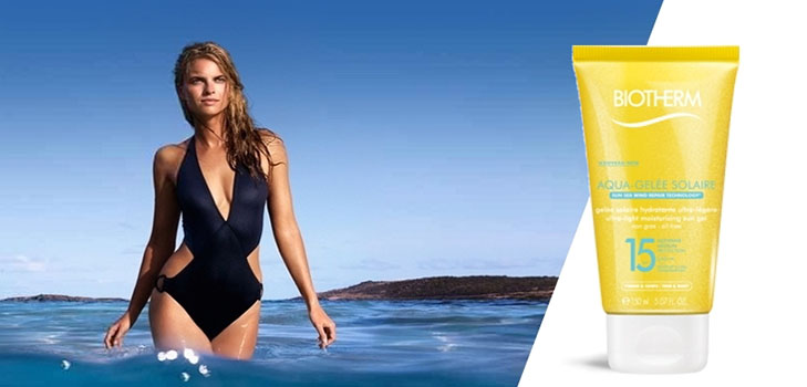 Biotherm Aqua-Gelée Solaire pludmales līnija samtainajai ādai