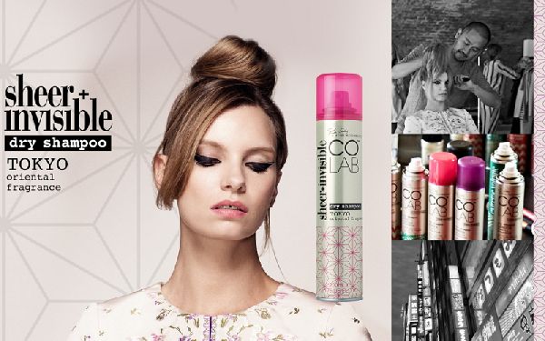 Modes un zinātnes simbioze: Colab Sheer un Invisible sausās šampūnas kolekcija