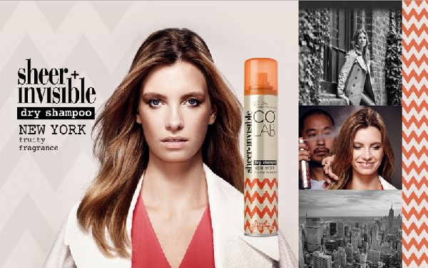 Modes un zinātnes simbioze: Colab Sheer un Invisible sausās šampūnas kolekcija