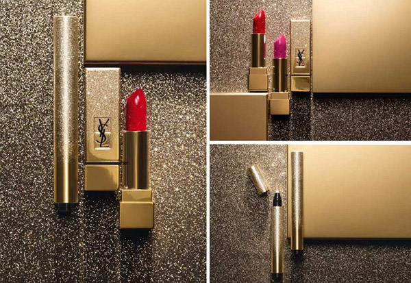 Spoža sapnis: kosmētikas kolekcija YSL Sparkle Clash Ziemassvētki 2016-2017