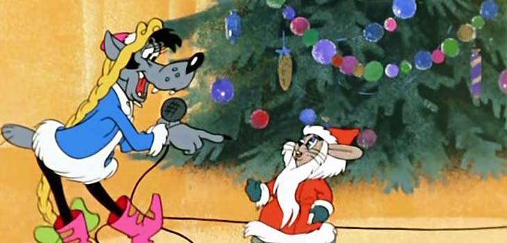 Labākie vecie padomju karikatūras par Jauno gadu, karikatūru saraksts
