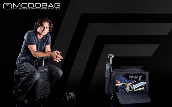 Modobag par spilgtu ceļojumu: pirmā motorizētā čemodāna