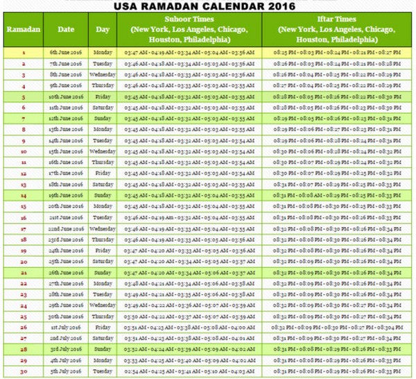 Ramadan 2016 - sākums un beigas Krievijā, Maskavā, Tunisijā, Apvienotajos Arābu Emirātos. Svētā mēneša kalendārs Maskavā, kalendārs. Apsveicam ar 2017. gada Ramadanu pantā