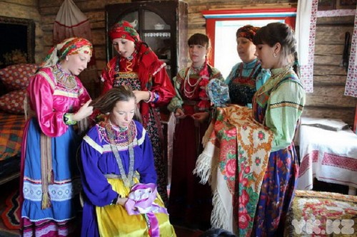 Krievu kāzu un līgavu tradīcijas, rituāli un tradīcijas