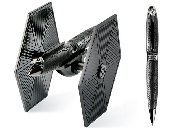 Strāvas veids pildspalvas galā: ekskluzīvas pildspalvas S.T. Dupont Star Wars