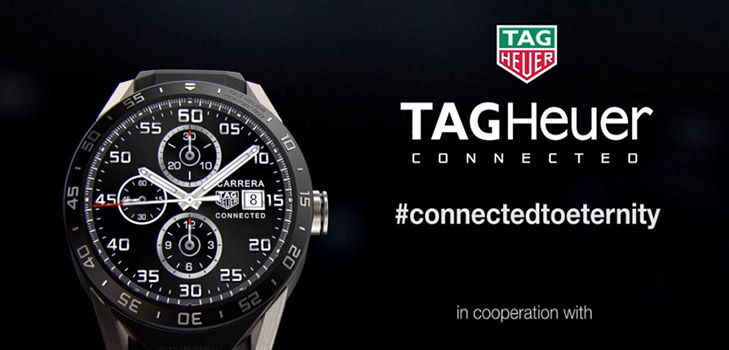 Laikmetu garā: gudrs pulkstenis. Savienots ar TAG Heuer