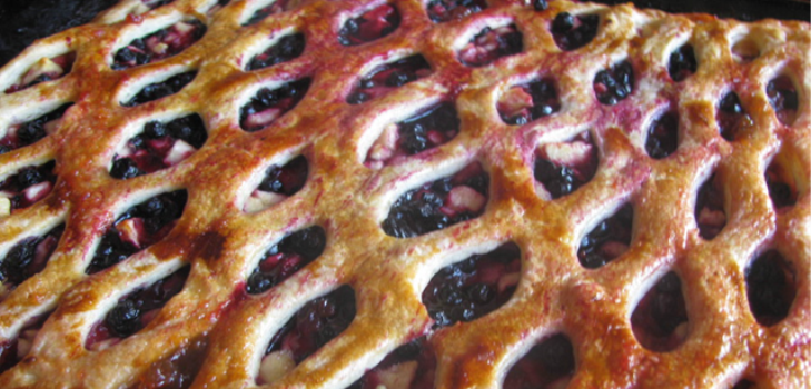 melleņu pīrāgs