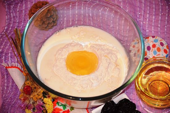 Pielāgota recepte smalkmaizītēm ar plūmēm