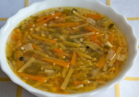 Lenten zupa par veselības un skaitītāja sargu