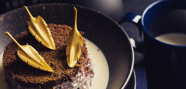Paradīzes prieks: recepte delicious desertu Trīs piens